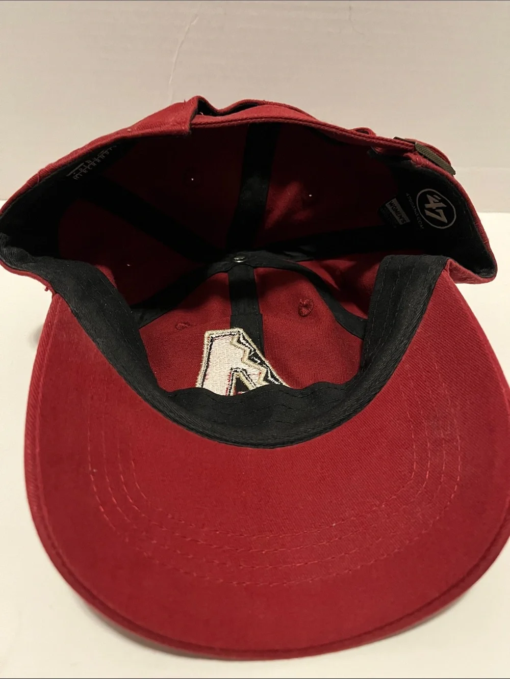 ‘47 brand Women’s Arizona Diamondbacks Red adjustable hat